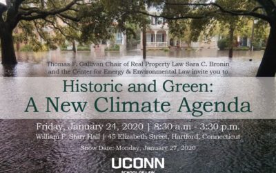 Registration open for January conference on preservation and sustainability: “Historic and Green: A New Climate Agenda”.