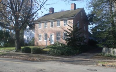 Our Newest Easement Property: Dr. Daniel Hooker House, Wethersfield