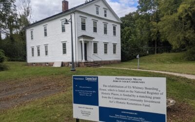 Eli Whitney Armory Boardinghouse Painting Work 2021